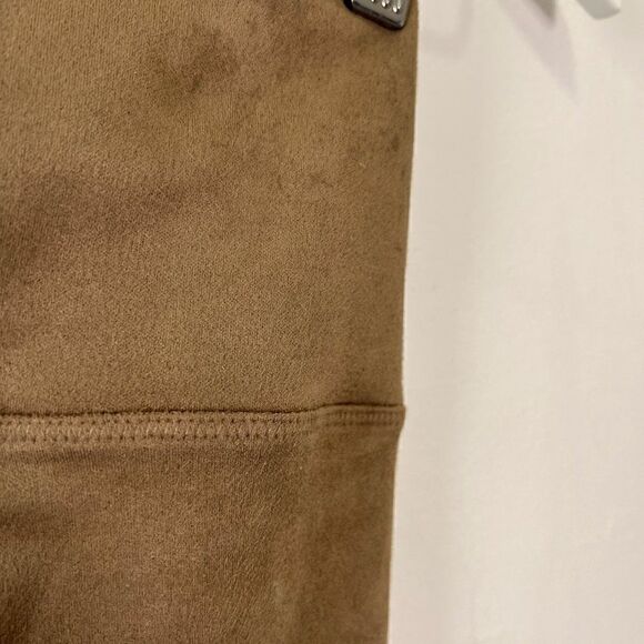 Aritzia Wilfred Free Daria Tan Faux Suede Leggings - Picture 5 of 6